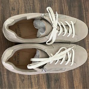 Earth Origins Lace-Up Sneaker - Netta - Granite (sz 10m) A393602